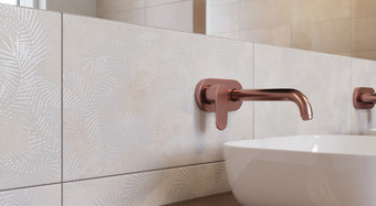 Série Lampea | koupelna s betonovou stěrkou