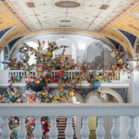 Černé obkládačky RAKO v expozici Black & Light Depo