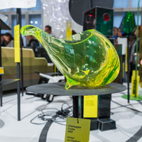 Černé obkládačky RAKO v expozici Black & Light Depo