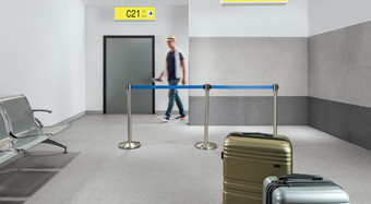 Série Blcok | letiště - imitace granitu