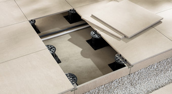 Série Quarzit Outdoor | pokládka na terče