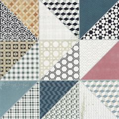 RAKO Deco DAK4H659 fully sintered tile multicoloured 45x45 cm