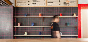 Dlaždice RAKO v restauraci Pho King v Popradě