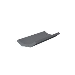 RAKO Taurus Granit TSZEF065 sokl žlábek antracitově šedá 20x7 cm