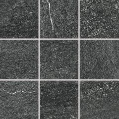 RAKO Quarzit DAR11739 dlaždice slinutá černá 10x10 cm
