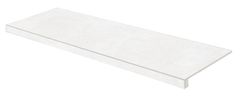 RAKO Betonico DCFVD790 schodová tvarovka bílošedá 30x120 cm