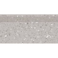 RAKO Porfido DCPSR811 step tile grey 30x60 cm