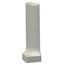 RAKO Taurus Granit TSERH078 outside corner skirting plinth light grey 2,3x8 cm
