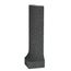 RAKO Taurus Granit TSERH069 angle sortant plinthe a&nbsp;gorge noir 2,3x8 cm
