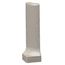 RAKO Taurus Granit TSERH068 angle sortant plinthe a&nbsp;gorge brun-gris 2,3x8 cm
