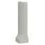 RAKO Taurus Color TSERH003 outside corner skirting plinth light grey 2,3x8 cm

