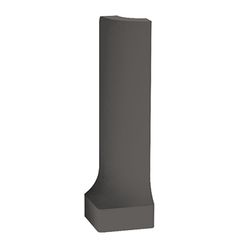 RAKO Taurus Color TSERH007 outside corner skirting plinth dark grey 2,3x8 cm