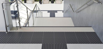 Barrierefrei mit keramischen Fliesen: 