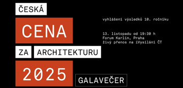 Podporujeme architekturu: 10. ročník České ceny za architekturu s RAKO