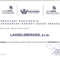 Prezident republiky přijal mladé profesionály z EuroSkills 2025 